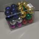 KTKDE Christmas Balls Decoration 36 Pcs/2.36in Christmas Tree Decorations Shatterproof Hanging Ornament Balls for Holiday Wreath Xmas Tree Decor Colorful Ball for Party Event