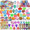 124 Pcs Party Favors for Kids 48, Birthday Gift Toys, Goodie Bag Stuffers, Treasure Box Carnival Prizes, Gifts Classroom, Pinata Bags Filler Boys and Girls 812