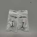 White 1/24 Miniature Dress Form Mannequin Dollhouse Decoration Accessories, DIY Doll House Kit, Pack of 2