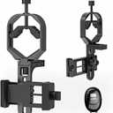 Gosky Universal Spotting Scope Phone Adapter Telescope Phone Mount & Spotting Scope Phone Mount, Binocular Phone Adapter with Precision 3-Axis Alignment, Fits Most Smartphones & 3057mm Eyepieces