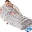 Full Body Pillow 20x54 Inch, Memory Foam Pregnancy Pillow for Side Sleepers, Orthopedic Back Support Maternity Pillow for Women (with Removable Cover)-Grey