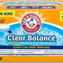 ARM & Hammer Clear Balance, One Step Alkalinity & pH Maintenance Tablets for Swimming Pools & Spa, Long-Lasting Water Balancer, 24 Count