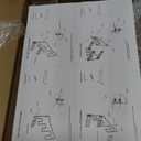 EAMC XHXX Wood Multi Guitar Stand,3 Holder Stand,SpaceSaving Guitar Floor Stand for Home,Music Studio,Stage  Walnut Color (Walnut)