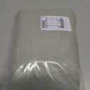 KGORGE Green Linen Curtains 84 Inches for Living Room, Boho Light Filtering Semi Sheer Linen Textured Curtains for Bedroom Farmhouse, Back Tab Rod Pocket, Sage Green, 2 Panels, 52" W x 84" L