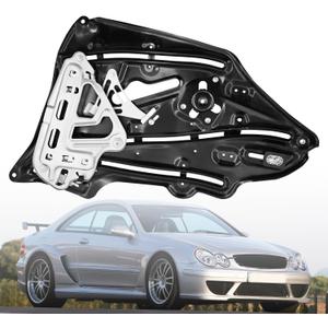 Rear Right Passenger Side Window Regulator Fits for Mercedes CLK W209 CLK320 CLK500 CLK350 CLK55 CLK63 AMG 2003-2009 A2096700203 2096700203