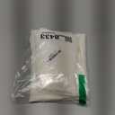 Chyhomenyc Kitchen Curtains 24 Inch Length, Light Filtering Short Window Curtain for Bathroom Basement, Yellowish Small Curtains, Each 30x24 Inch, 2 PCS, Cream