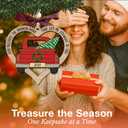 26 x Couples Christmas Ornament - Ideal Gifts for Couples, Perfect Couple 2025, Unique Couple Ornament, Distinctive Gift for Him and Her, Essential Holiday Ornaments for Couples (Couple Red Truck)