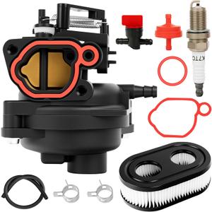 799584 Carburetor Kit Compatible with Briggs and Stratton 594058 594057 592361 594529, 163cc Lawn Mower Parts Fits for Troy Bilt TB110 TB200 103M02 09P702 550EX