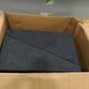 22.8" H Dog Stairs for High Bed, 6-Step Non-Slip Dog Ramp for Bed, Grey, 22.8" H