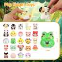 24 PCS Squishy Toys for Kids Bulk  Party Favors Valentines Day Squishies Valentines Day Gifts for Kids Classroom School Pinata Stuffers Birthday Gifts for Boys & Girls Classroom Prizes Elementary