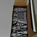 Oriate 12PCS Dinosaur Capture Fencing Accessories Playset, Plastic Dinosaur Cage Fence Toys for Dino Fans, Suitable for Dinosaur World Figures Educational Easter Gifts for Kids n Toddler