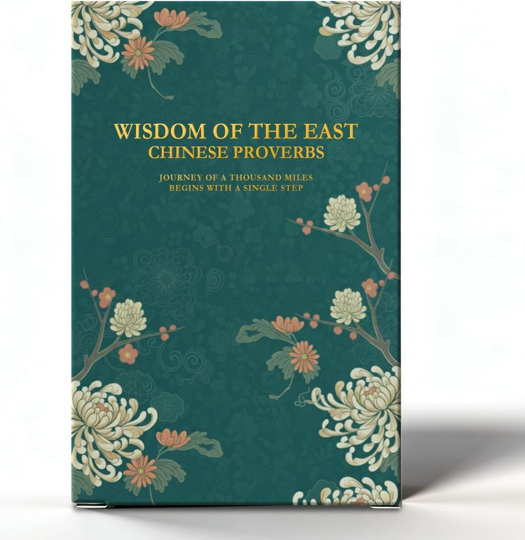50 Strategic Wisdom Cards - Timeless Philosophy Deck for Leadership & Mastery - Premium High-Gloss Insight Deck for Executive Growth & Decision Making - Elegant Gift for Success (Dark Green)