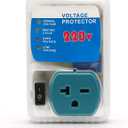 [ETL Listed] BSEED Electronic Surge Protector for Home Appliance,Voltage Protector Suit for Refrigerators and Freezers, Voltage Brownout Outlet 220V 20A,4400Watts(1 Pack)