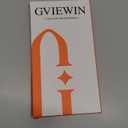 GVIEWIN for iPhone 17 Case [Compatible with MagSafe][Upgraded Full Camera Protection][Cute Wave Frame] Glossy Slim Shockproof Protective Magnetic Phone Case for iPhone 17 6.3'', Clear/Lilac Purple