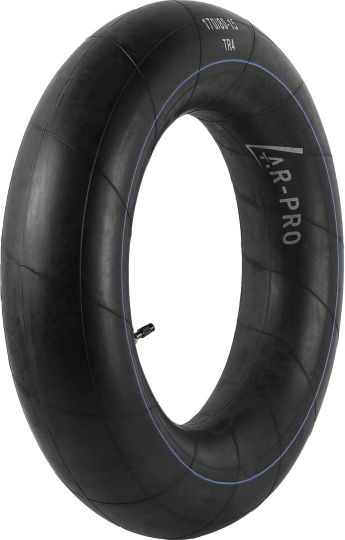 AR-PRO 170/80-15 Replacement Inner Tubes Heavy Duty with TR4 Valve Stem - Premium Butyl Rubber Power Sports Inner Tube Perfect for 170 80-15 Tire