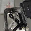 Electric Lunch Box Food Heater 100W, 4 in 1 Ultra Quick Heated Lunch Boxes for Adults 12V/24V/110V/220V Portable Food Warmer for Car/Truck/Office With Fork Spoon and Insulated Carry Bag (Pear White)