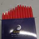 24 Pack Red Spell Chime Candles  Premium Mini Unscented Taper Candles for Rituals, Prayer, Birthdays, Meditation, Altar, Spells, Chime Candles - 4 Inch Tall - Ideal for Witches