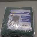 H.VERSAILTEX 2 Piece Stretch Jacquard Wingback Chair Covers Slipcovers Wing Chair Covers (Base Cover Plus Seat Cushion Cover) Furniture Covers for Wingback Chairs, Form Fitted Thick Soft, Sage