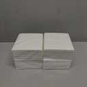 3-Ply White 200 Count Beverage Napkins w/Elegant Box; Eco-Friendly; 4.5"x4.5" Folded, 9"x9" Unfolded; Cocktail Napkins