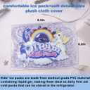 Cooling Gel Pad for Babies & Kids - Multi-Size Soothing Ice Pack for Fever, Teething, Colic & Hot Flashes | 10" x 7" Reusable & Flexible Cold Compress