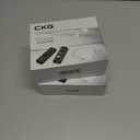 2 x CKG Sleep Earbuds for Side Sleepers, All Silicone Made with Soft and Zero-Pressure Comfortable Earbuds for Sleeping on Side,12 Hours Playtime, Bluetooth Multipoint for Personalized Sleep Aid Music