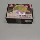 Nucookery Matcha Whisk Set - 5 Pcs Matcha Set with 18oz Ceramic Matcha Bowl (Chawan) with Spout, Bamboo Whisk & Holder, Scoop and Sifter | Complete Matcha Kit for Japanese Tea Ceremony (Pink) (Blossom-Kiln Blush)