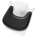 HLVEIN for Stokke Tripp Trapp Tray,Black-Smooth Surface Powerful Suction,Easy to Clean,Compatible with Stokke Tripp Trapp Chair(V2 and Beyond),Made with BPA-Free Plastic