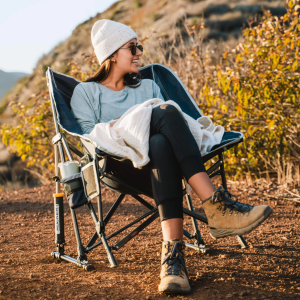 GCI Outdoor Pod Rocker Collapsible Rocking Chair & Outdoor Camping Chair