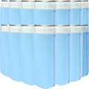 TahoeBay Slim Neoprene Can Cooler Sleeves (25-Pack) Skinny Tall Cans Bottles 12 Oz Thin Fit Seltzer Size Insulated Bulk Sublimation Blanks for Heat Press Vinyl Plain Blank (Placid Blue)