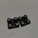 V Slot Gantry Plate,POM Wheels Set with Plate for Aluminum Extrusion 2Pack (2020-4Wheel)