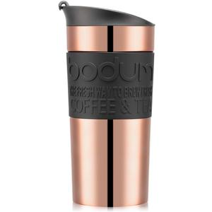 Bodum Bodum TRAVEL MUG Travel Mug, Copper, 12 oz (11.8 Ounces)