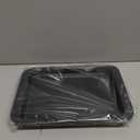 Little Small Baking Sheets Nonstick Set of 2 (9.5inch X 7.1inch)  SS&CC 8 Inch Nonstick Baking Toaster Oven Tray Cookie Sheets, 1 or 2 Person Household