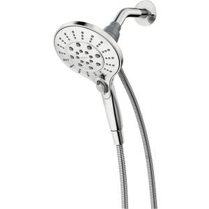 MOEN 26112 Engage Magnetix Six-Function 5.5" Handheld Showerhead with Magnetic Docking System, Chrome (Chrome)