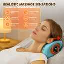 Neck Massager 2026 New Upgrade 3 in 1 Portable Massager with Heat &Comfortable StretchingAdjustable Intensity for Neck & Shoulder Relaxation at Home,Office,Travel