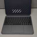 ESR for iPad Air 13" (M3/M2) 2025/2024 Case with Keyboard, Magnetic Detachable Keyboard, Portrait/Landscape Modes, Large Click-Anywhere Trackpad, Backlit Keys, Shift Series, Dark Gray