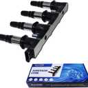 Ignition Coil Pack Compatible with 2011-2015 Chevy Cruze 1.8L, 2016 Cruze Limited 1.8L, 2012-2018 Chevy Sonic 1.8L, 20019-2011 Aveo 5 Aveo5 1.6L, 2009 2010 Pontiac G3 1.6L Replace UF620 C1646