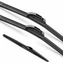 26"+16" Windshield Wipers with 14 Inch Rear Wiper Blade Replacement for Hyundai Tucson 2016-2020/Mazda CX-7 2007-2012-Original Factory Quality-Top Lock Wipers(Pack of 3)