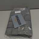 Dish Drying Matt for Kitchen Counter, 18"×12"Silicone Dry Rack Mat with Built in Drain, Kitchen Dry Mats for Dishes Drying Pad for Counter(gray)