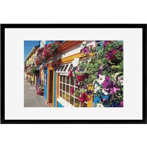 MCS 20x30 Puzzle Frame for Finished Puzzles, Black Vertical & Horizontal Wall-Mounted Large Picture Display for Preservation (1-Pack)