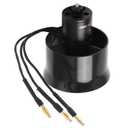 Oumefar EDF Ducted Fan Set 30mm EDF 6 Blades Ducted Fan Brushless Motor with QF161114000KV 24S Brushless Motor for RC Airplane Modeling Accessories