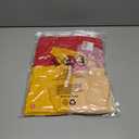 VILOVE Football Sweatshirts Women Game Day Long Sleeve Shirts Football Team Pullover Sunday Funday Casual Tops (Medium, Red and Yellow)