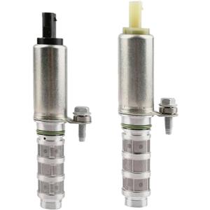 Pair Exhaust (Black Connector) & Intake (White Connector) Engine Oil Control Variable Valve Timing VVT Solenoid 2.0L 2.5L for Regal ATS CTS Colorado Impala Malibu Limited Canyon OE# 12662737 12662736