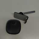 LISEN Cell Phone Stand Adjust for iPhone Phone Holder for Desk, Office Desk Accessories PC Gaming Gifts for Her Essentials Kitchen Gadgets Fit Telephone OtterBox Case Switch iPad Air Tablet 4-10 in (BLACK)