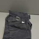 ChrisDowa Grommet Blackout Curtains for Bedroom and Living Room - 2 Panels Set Thermal Insulated Room Darkening Curtains (Dark Grey, 42 x 63 Inch)