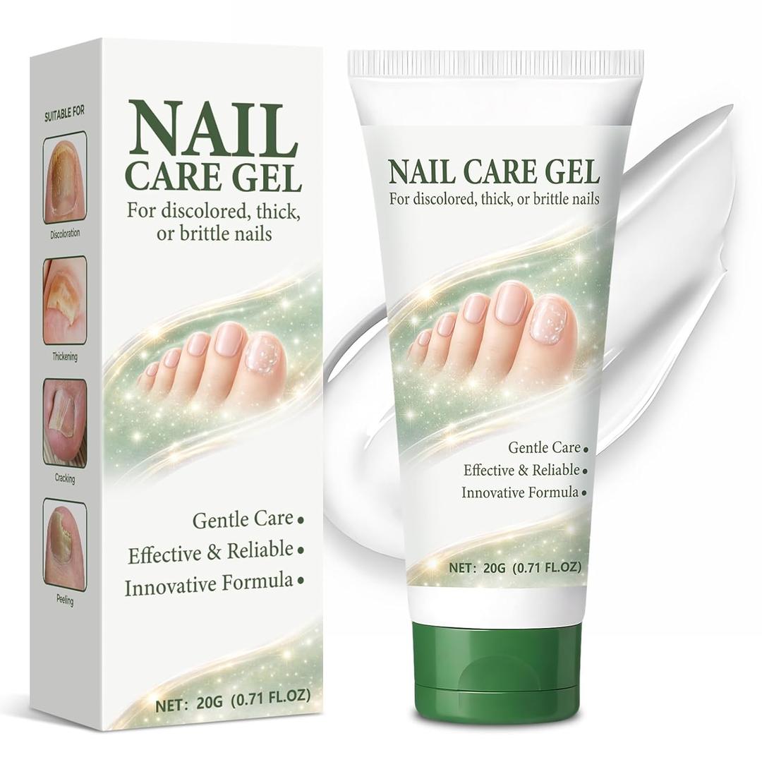 3 x Nail Repair Gel, Nail Growth Serum, Toe Nail homFungusgo, Nail Strengthening Serum for Damaged, homBrittle & Thin Nails, Nourishing Formula, Fast Absorbing, Enhances Nail Appearance 20g