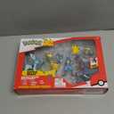 Pokemon Characters Set 8 Pack Pokemon Games Garchomp, Pikachu, Eevee, Lucario, Riolu, Munchlax, Glaceon & Leafeon - Figurine Toys