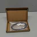 Car Front Rear Emblems Ring Trim Cover Compatible with Subaru Crosstrek 2024 2025 Rear Trunk Tailgate Emblem Badge Logo Cover Front Hood Grille Circle Ring Center Logo Decorative Cover ABS Accessories (Matte Black)