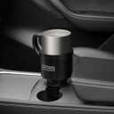 Upgraded Car Cup Holder Expander Adapter with Offset Adjustable Base, Compatible with Yeti 14/24/36/46oz Ramblers, Hydro Flasks 32/40oz, Other Large Bottles Mugs in 3.5"-4.0", 1 Pack