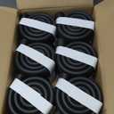 UNIFAMILY 12PCS Rubber Trampoline Pole Covers, 1.26 Inch Diameter Trampoline Replacement Poles, Protective Trampoline Pole Rubber Sleeves for Safe Protection Trampoline Accessories