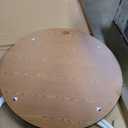Flash Furniture Wren 48'' Round Oak Thermal Laminate Activity Table - Standard Height Adjustable Legs